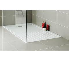 The shower base itself is sloped toward the drain hole to allow the water to exit down the drain smoothly and quickly. Pin On Bright Bathrooms