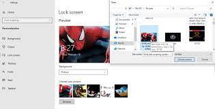 customize your windows lock screen