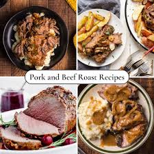 pork and beef roast recipes kitchen divas