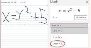 Onenote For Win10 Can Graph But