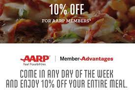 does carrabba s have an aarp