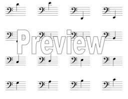 Piano Flash Cards Level 2 Treble And Bass Clef Notes