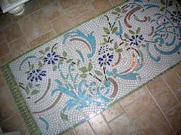 floor mosaic carpet artisan crafted