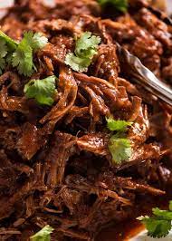 mexican shredded beef and tacos