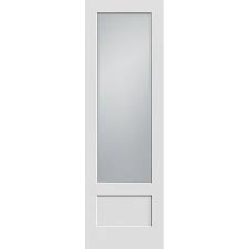 8 0 Tall Frosted Glass Primed Interior