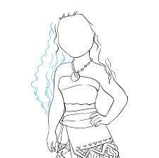 See more ideas about moana coloring, moana coloring pages, moana sketches. How To Draw Moana Really Easy Drawing Tutorial