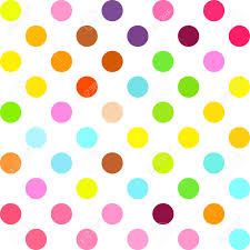 Colorful Polka Dots Background Creative Design Templates