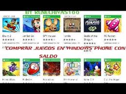 Los mejores juegos de nokia para descargar gratis en tu celular: Como Comprar Juegos O Aplicaciones En Windows Phone Con Saldo Solucion Nokia Lumia Tutorial Hd Youtube