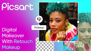 retouch makeup picsart tutorial