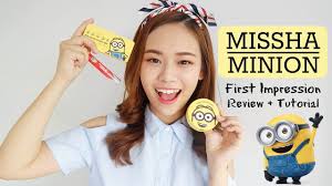 missha minions first impressions