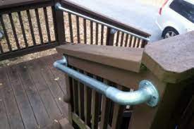 Determine how many 4×4 posts you will need to support. Easy To Install Metal Deck Railing Simplified Building