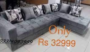designer l shape sofa set in imported