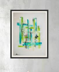 25 abstract wall art designs to help