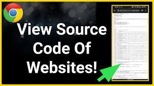 how to view source code of any