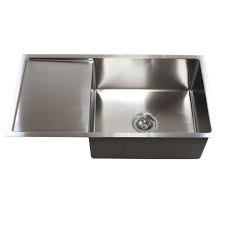 single bowl kitchen sink with drain board