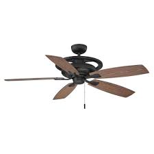 hton bay 52 in misting fan outdoor only natural iron ceiling fan
