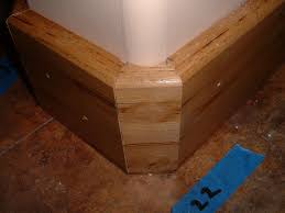 Round Drywall Corners Hickory Baseboard