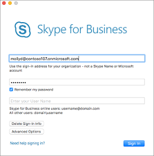 Disponibil pentru windows, mac os x și linux. Sign In To Skype For Business Office Support
