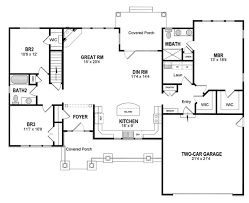 Country Craftsman House Plan With Big