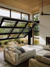 House Design Glass Garage Door