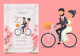 unique wedding invitation card design