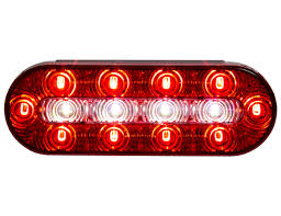 6 Inch Oval Led Combination Stop Turn Tail And Backup Light Buyers Products