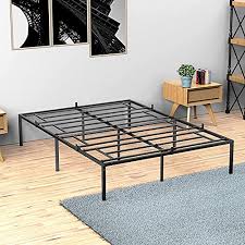 Full Metal Platform Bed Frame With