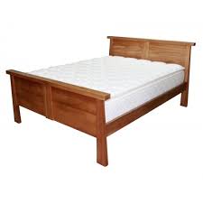 oke queen bed frame high foot end