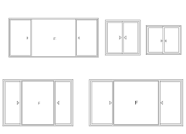 Sliding Window Elevation Cad Blocks