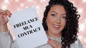 bridal makeup artist contracts