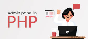 admin panel in php using a free template