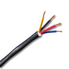 4 Conductor Rgb Direct Burial Wire For