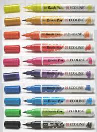 Royal Talens Ecoline Brush Pens Set Of 10