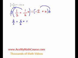 Equations Variables On Both Sides With