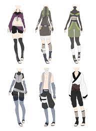 When creating a(n) OC, you will always need CLOTHING!😋🙃 | Anime outfits,  Ninja outfit, Naruto clothing