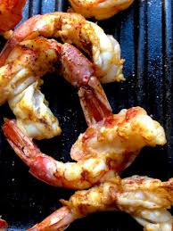 grilled argentinian red shrimp