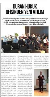 Kanzlei Duran - Unsere Veranstaltung mit Gehrke Econ in der Zeitung Imaj.