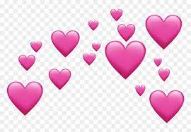 heart emoji transpa background hd