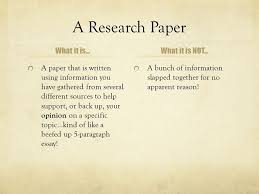 How to Write a Research Paper  Research write up format