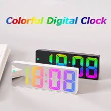 Led Digital Clock Wall Decor Smart