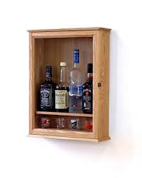 wall mounted liquor cabinet