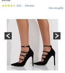 River Island Strappy Court Shoes For Sale In Stillorgan