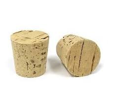 Size Chart For Tapered Cork Stoppers And Coordinated Bottles