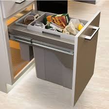pull out double kitchen trash cans