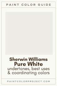 sherwin williams pure white a complete