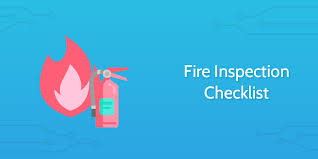 fire inspection checklist process street