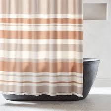 dark terracotta shower curtain 72