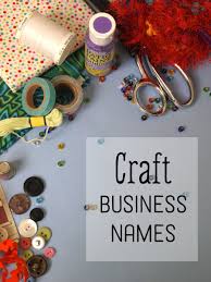 50 creative craft business names