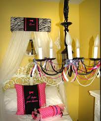 cheetah bed canopy crib crown hot pink