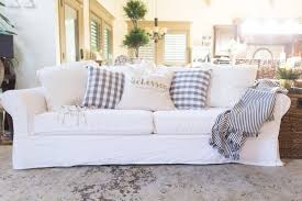 Truth About White Slipcovered Sofa With
